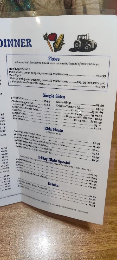 Farmers Barbeque & Grill Menu image 2