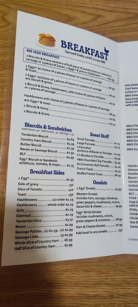 Farmers Barbeque & Grill Menu image 3